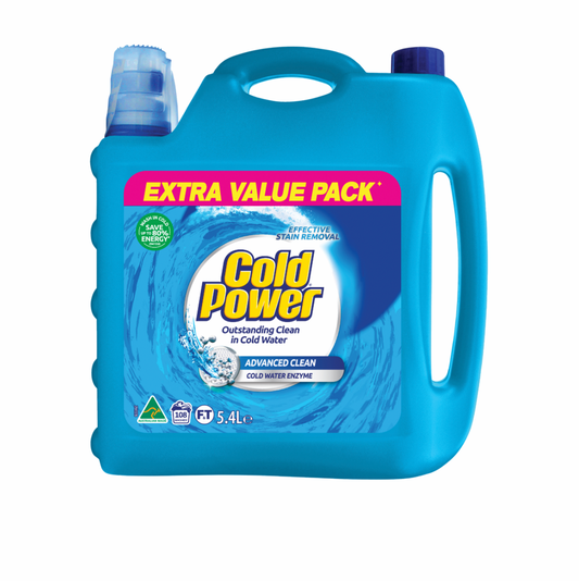 Cold Power 5.4L Advanced Clean Liquid Laundry Detergent