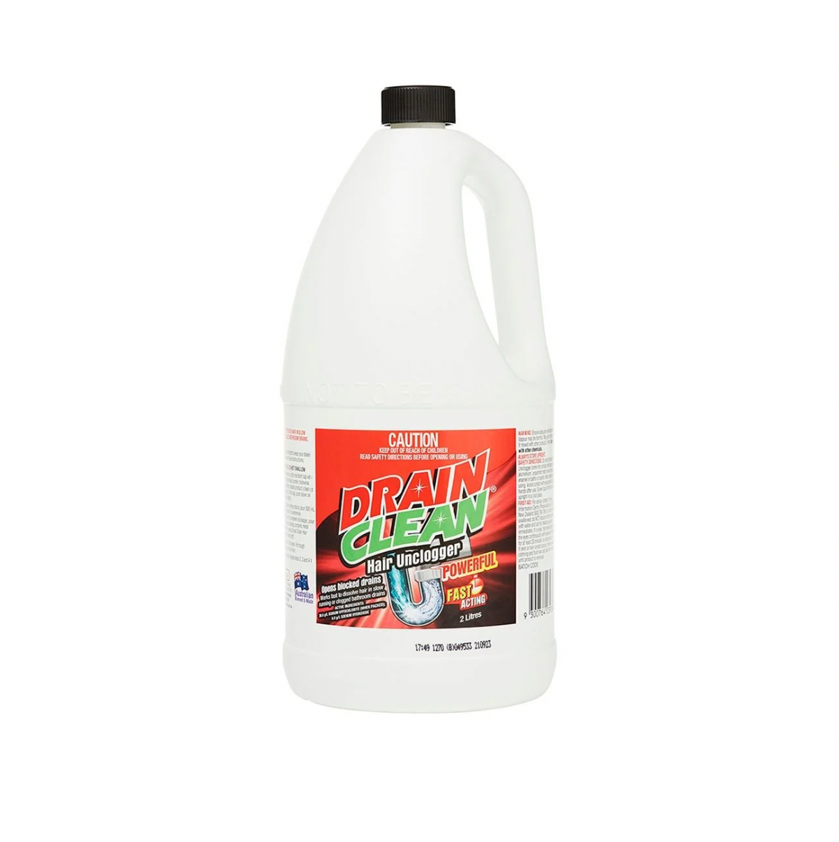 Drain Clean 2L Hair Unclogger