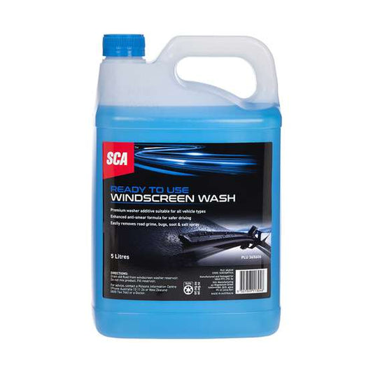 SCA Windscreen Wash Ready To Use 5 Litre